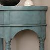 Picture of Harbor View Country Table Slate BlueAntiqued Teal