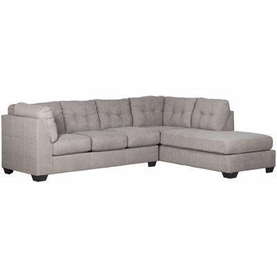 Maier Charcoal 2 Piece Sleeper, Two Piece Sectional Sofa Bed