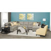 Picture of Cresson 4 Piece Pewter Sectional with LAF Chaise
