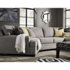Picture of Cresson 4 Piece Pewter Sectional with LAF Chaise