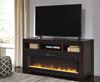 Picture of Rogness TV Stand With Fireplace