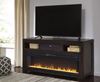 Picture of Rogness TV Stand With Fireplace