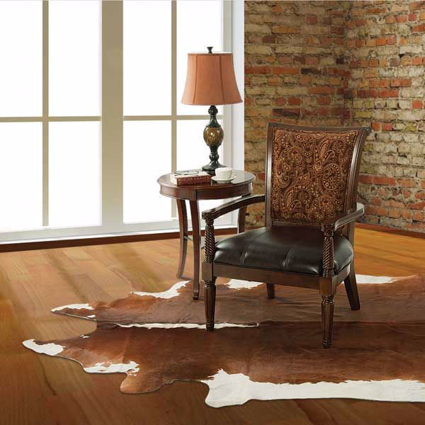 Picture of Brown White Cowhide