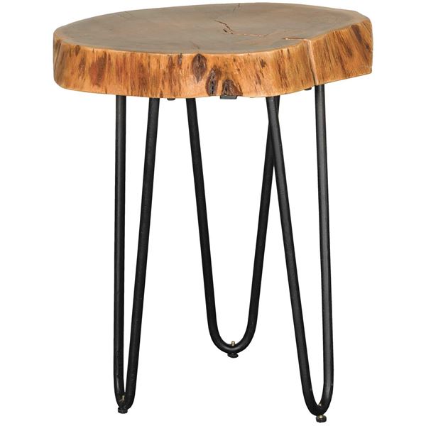 Picture of Vintage Iron Round Stump Side Table