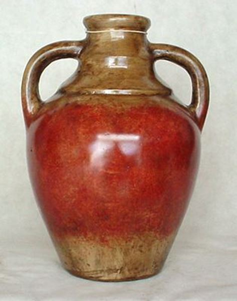 Picture of Red Brown Jug With Handles