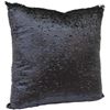 Picture of 20x20 Black Silver Mermaid Pillow *P