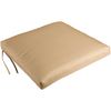 Picture of Single Box Seat Cushion in Solid Beige