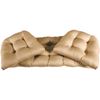 Picture of 3 Pack of Patio Cushions Set in Solid Beige