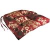 Picture of Single Seat Cushion in Red Floral