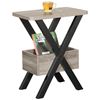 Picture of Black and Gray Chairside Table