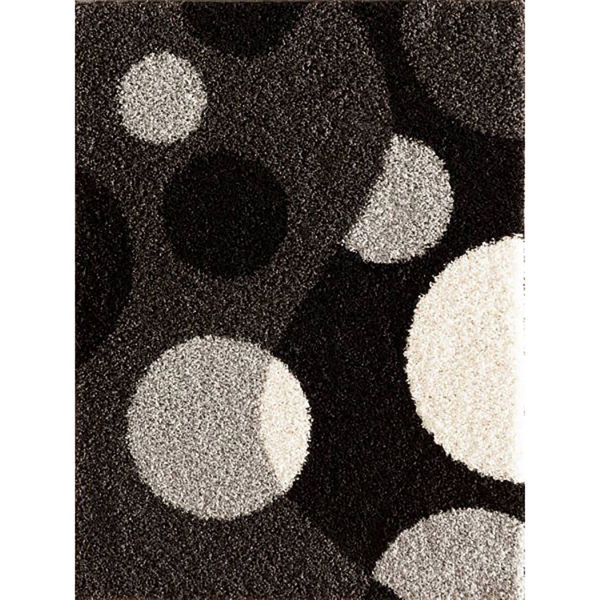 Picture of Crazy Shag Razo Charcoal 5x7 Rug