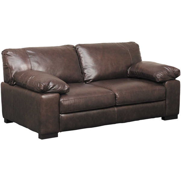 Picture of Martino Cabernet All-Leather Loveseat