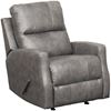 Picture of Gulfbay Charcoal Leather Rocker Recliner