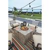 Picture of Peachstone Square Fire Pit Table