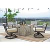 Picture of Peachstone Square Fire Pit Table