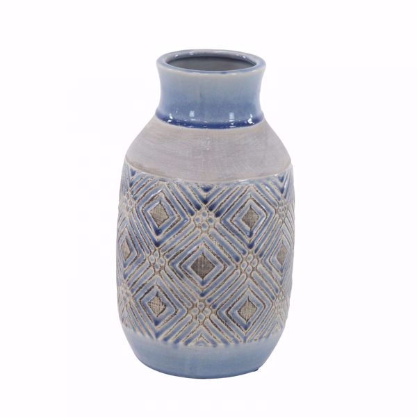 Picture of Blue Ivory Vase