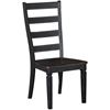 Picture of Glennwood Two-Tone Side Chair in Black/Charcoal