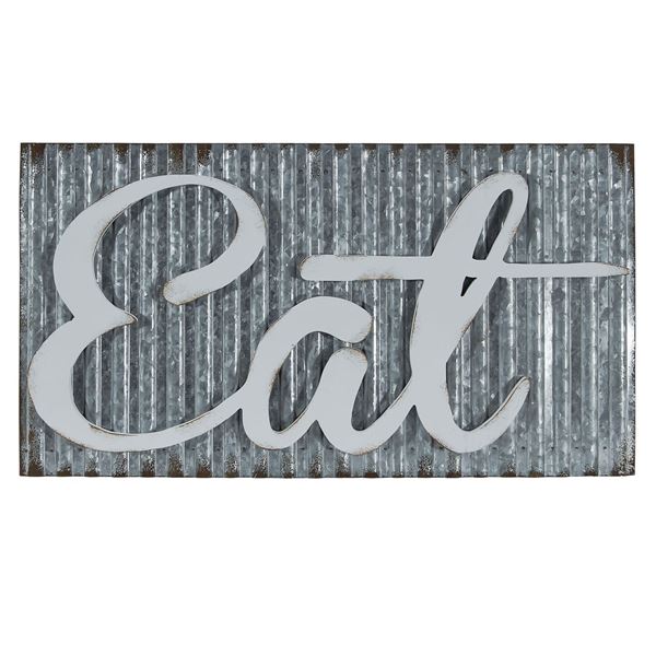 Picture of Eat Galvanized Sign