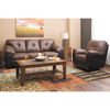 Picture of Gregale Coffee Two-Tone Loveseat