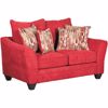 Picture of Julie Red Loveseat