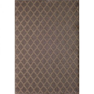 Picture of Easy Clean Diamond Natural 5x8 Rug