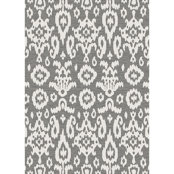 Picture of Easy Clean Grey Ikat