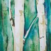 Picture of Birch Tree in Teal