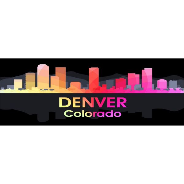 Picture of Denver CO Night Lights 60x20 *D