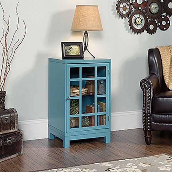 Picture of Carson Forge Display Cabinet Moody Blue