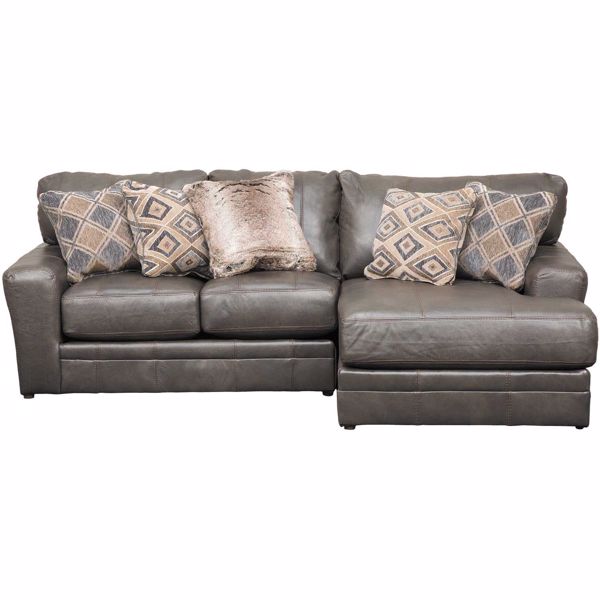 Denali 2 Piece Italian Leather, Italian Leather Sectional With Chaise