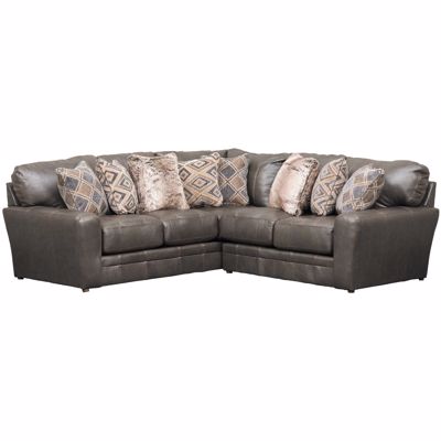 Picture of Denali 2 Piece Italian Leather Sectional with RAF Loveseat