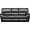 Picture of Wade Black Top Grain Leather Power Reclining Sofa