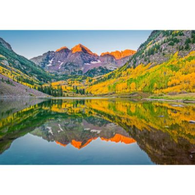 Picture of Maroon Bells Lake In Fall 24x36 *D