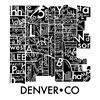Denver Neighborhoods 36x36