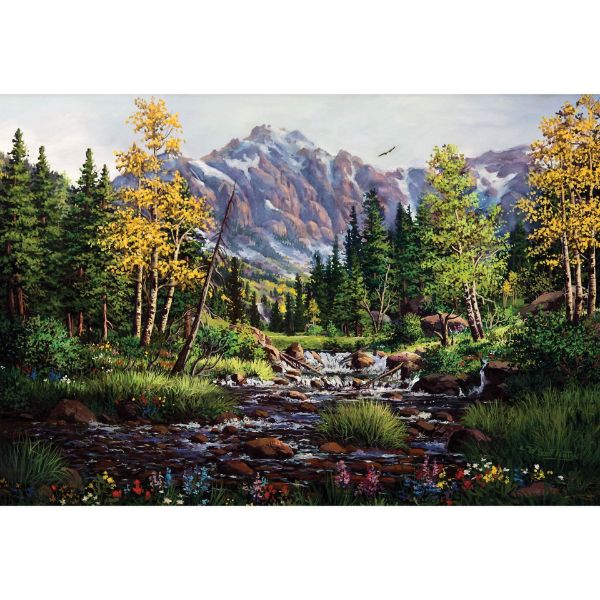 Picture of Springtime Rockies 48X32 *D