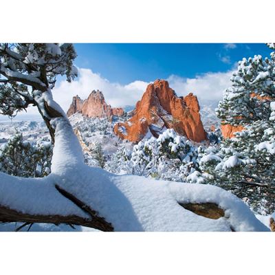 Garden of the Gods after Snow 48X32