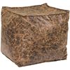 Picture of Suede Square Fabric Pouf-15x15x15