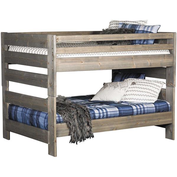 Picture of Cheyenne Driftwood Full Over Full Bunk Bed