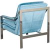 Picture of Colette Tufted Blue Chrome Chair