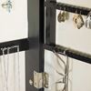 Picture of Black Lattice Jewelry Storage Mirror