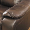 Picture of Wade Brown Top Grain Leather Power Recliner