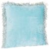 Picture of 20X20-Decorative Pillow Eyelash Shag Light Blue