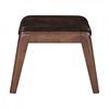 Picture of Bully Lounge Chair & Ottoman Brown *D