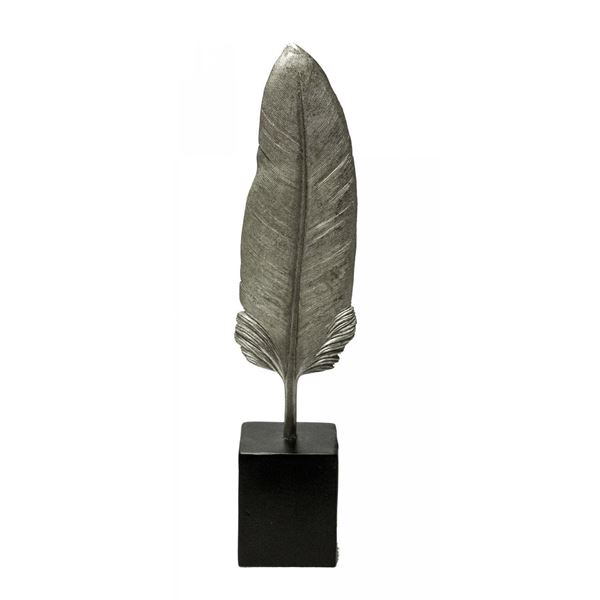 Picture of Silver Feather on Base