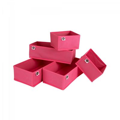 Picture of Storit - 5-Pack of Drawer Organizers, Pink *D