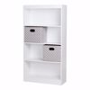 Picture of Axess 4-Shelf Bookcase W/ 2 Fabric Storage Baskets