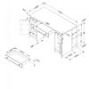 Picture of Artwork Craft Table W/ Storage * D
