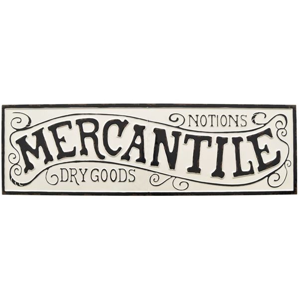 Picture of Mercantile Metal Sign