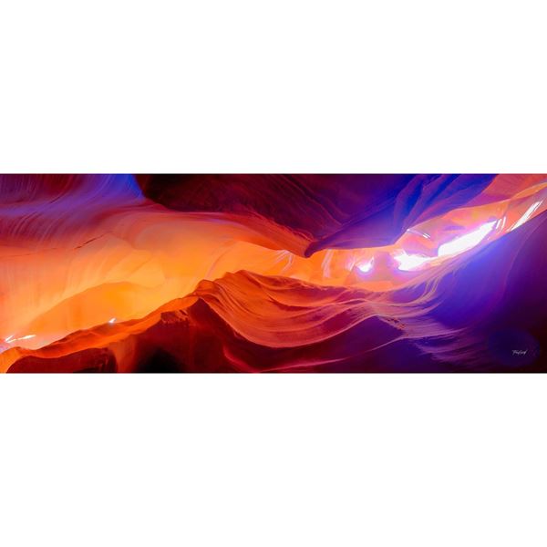 Picture of Antelope Canyon Midday Pano 60x20-In Store