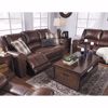 Picture of Persiphone Brown Leather Reclining Loveseat